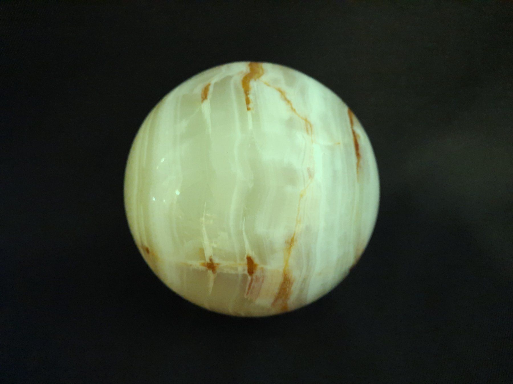 Minerali & Pietre curative: ONYX Stein Kugel 2.72 Kg – Usato da Beinwil am See venduto da Restwert_Beinwil 4