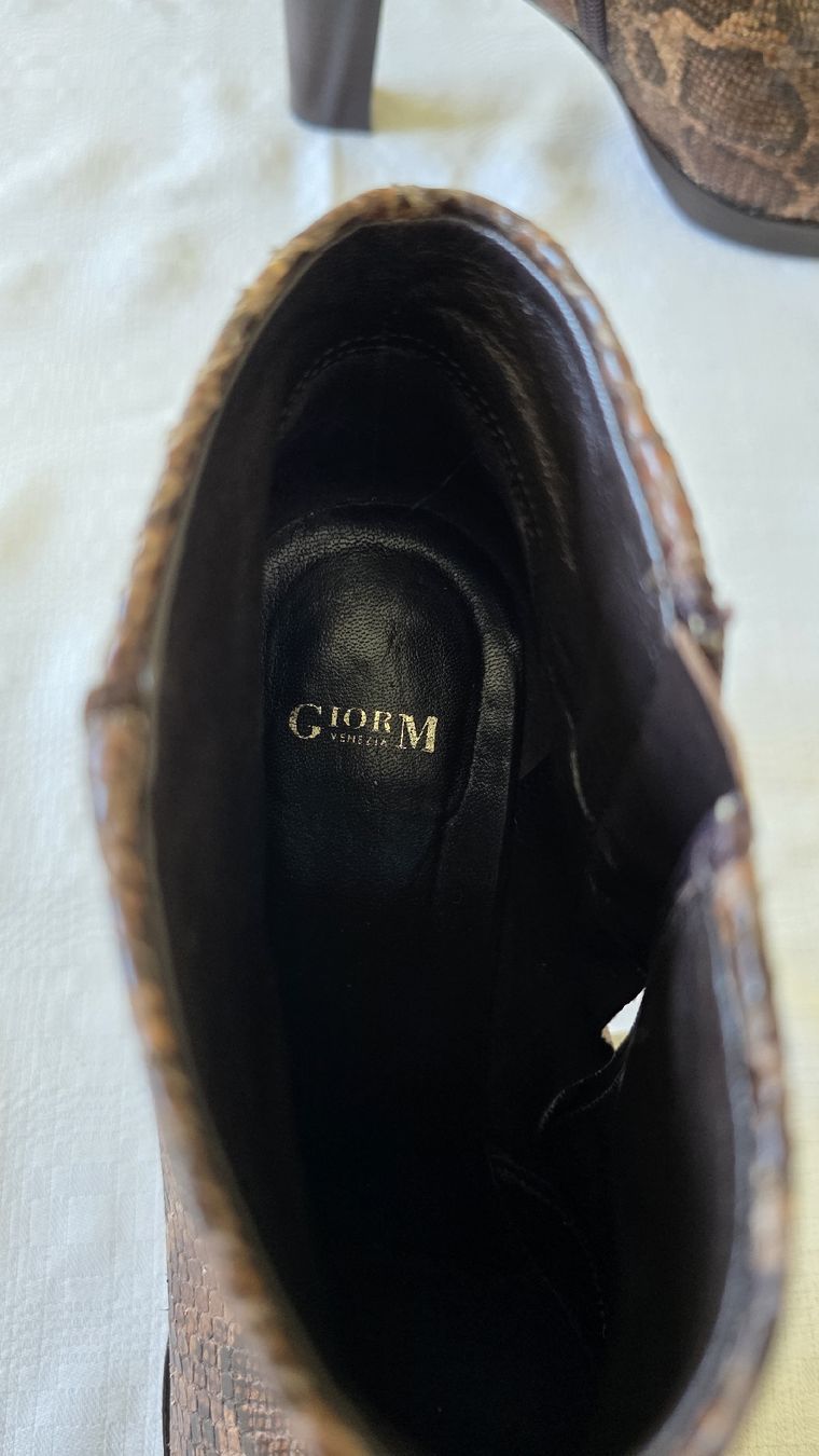 Scarpe da donna: Wunderschöne Stiefeletten von "GiorM Firenze" Gr. 39.5 – Usato da Schneisingen venduto da backstore24 7