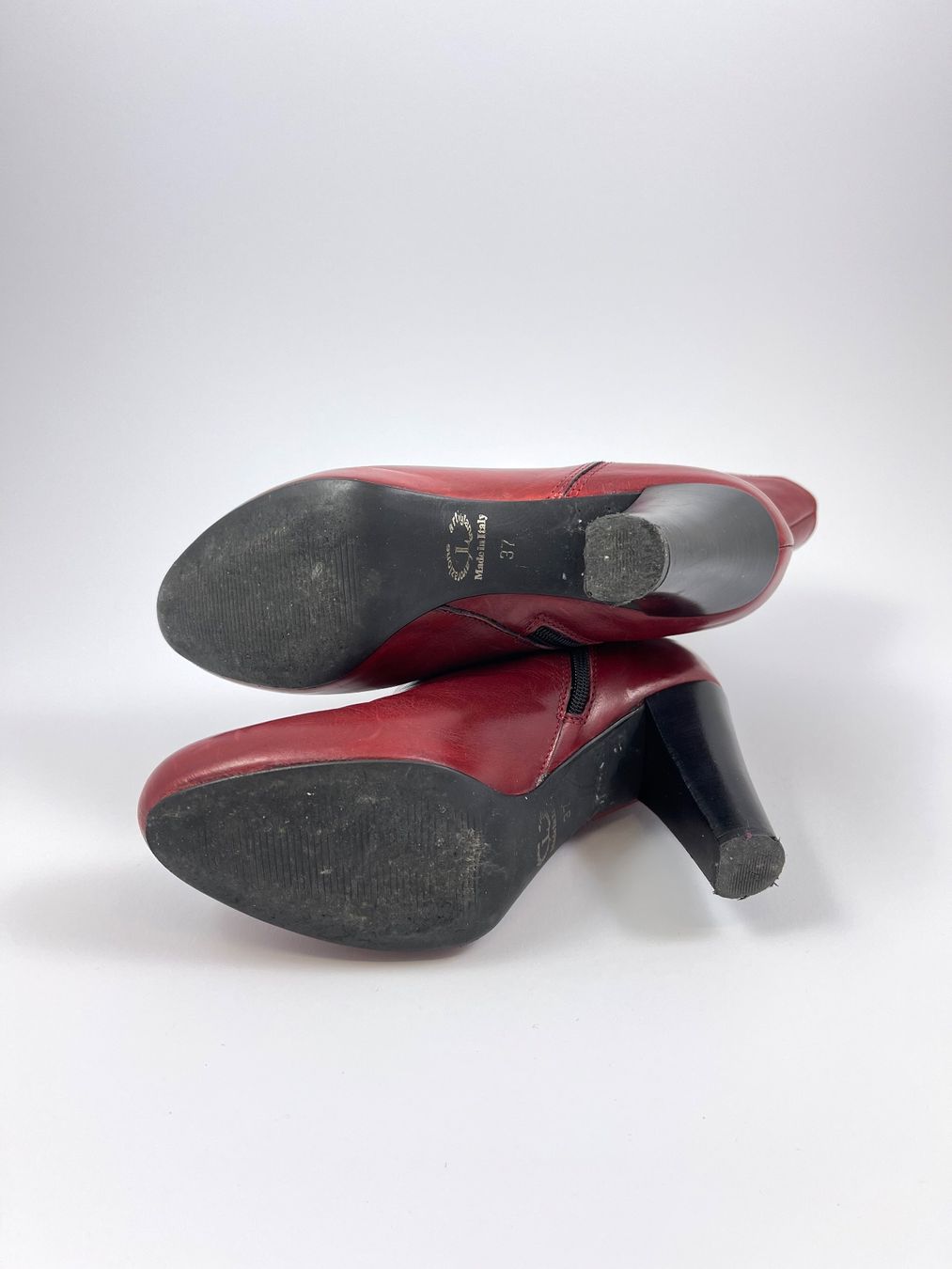 Scarpe da donna: Elegante rote Stiefelette Gr. 37 von Pasito – Usato da Mönchaltorf venduto da Cochenille 3