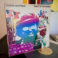 Curtis Mayfield – Back To The World US LP 1973 VG+/vg+(+)
