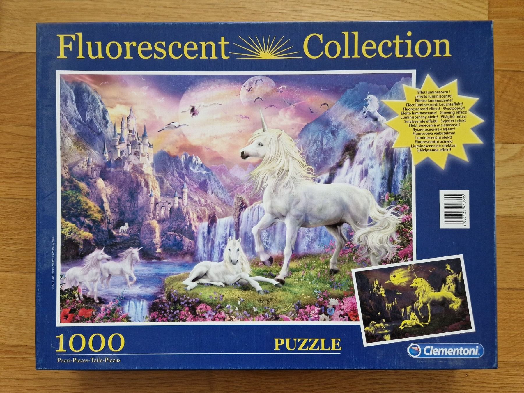 Puzzle: Puzzle fluoreszierend - 1000 Teile – Usato da Lachen SZ venduto da It_is_what_it_is