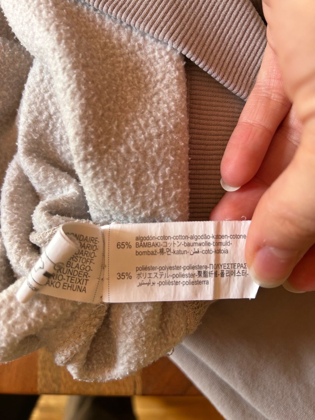 Zara Pullover & Sweatshirts: Zara Basic Beige Baumwollpullover, guter Zustand, Grösse M – Gebraucht aus Erlen von nin_b8c6 3