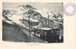 Jungfraujoch (BE) – Zug der Jungfraubahn
