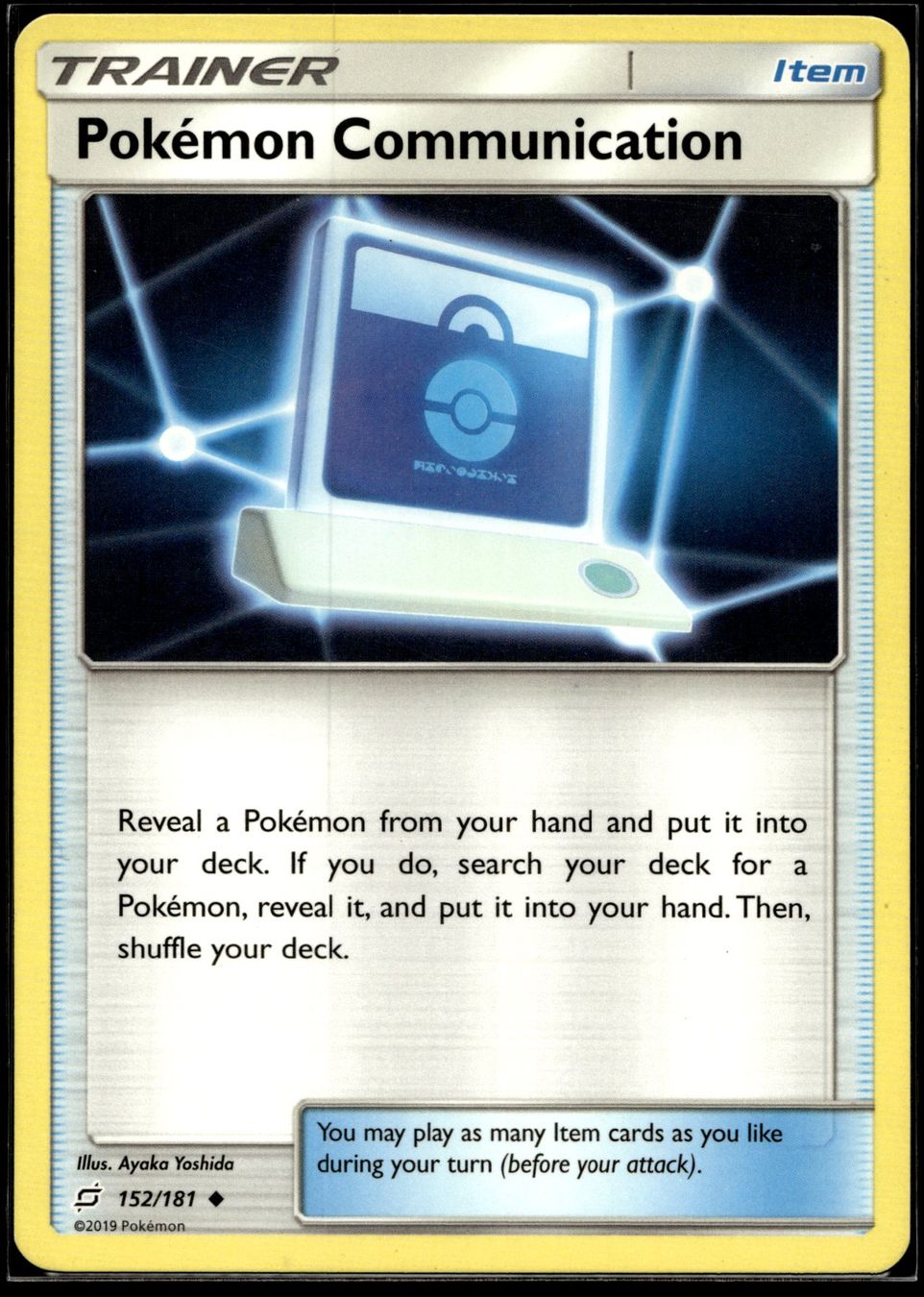 Pokémon Carte collezionabili: Pokémon Communication (TEU EN 152/181) – Usato da Affoltern am Albis venduto da Chiesa_5