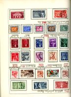 Briefmarkensammlung Schweiz - Historische Motive! Pax etc.
