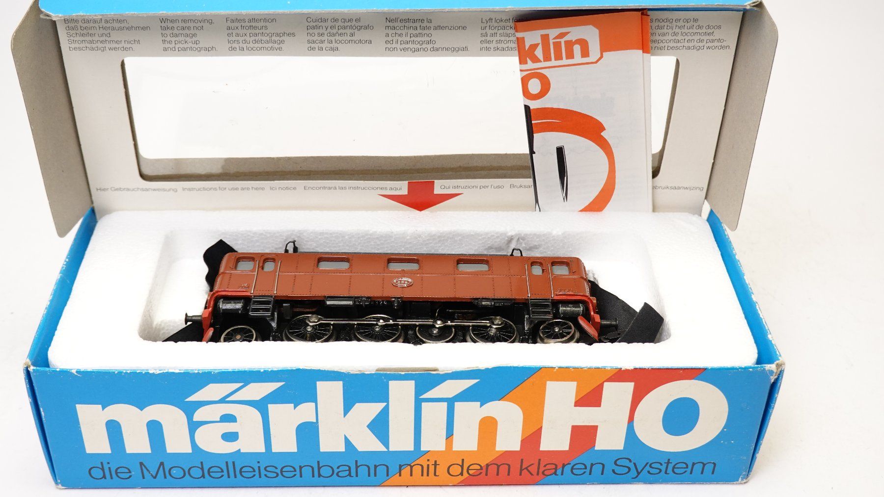 Märklin Modellini di ferrovie: e4 Märklin 3030D SJ BR Da E-Lok braun – Usato da Thun venduto da evinka_gmbh 7