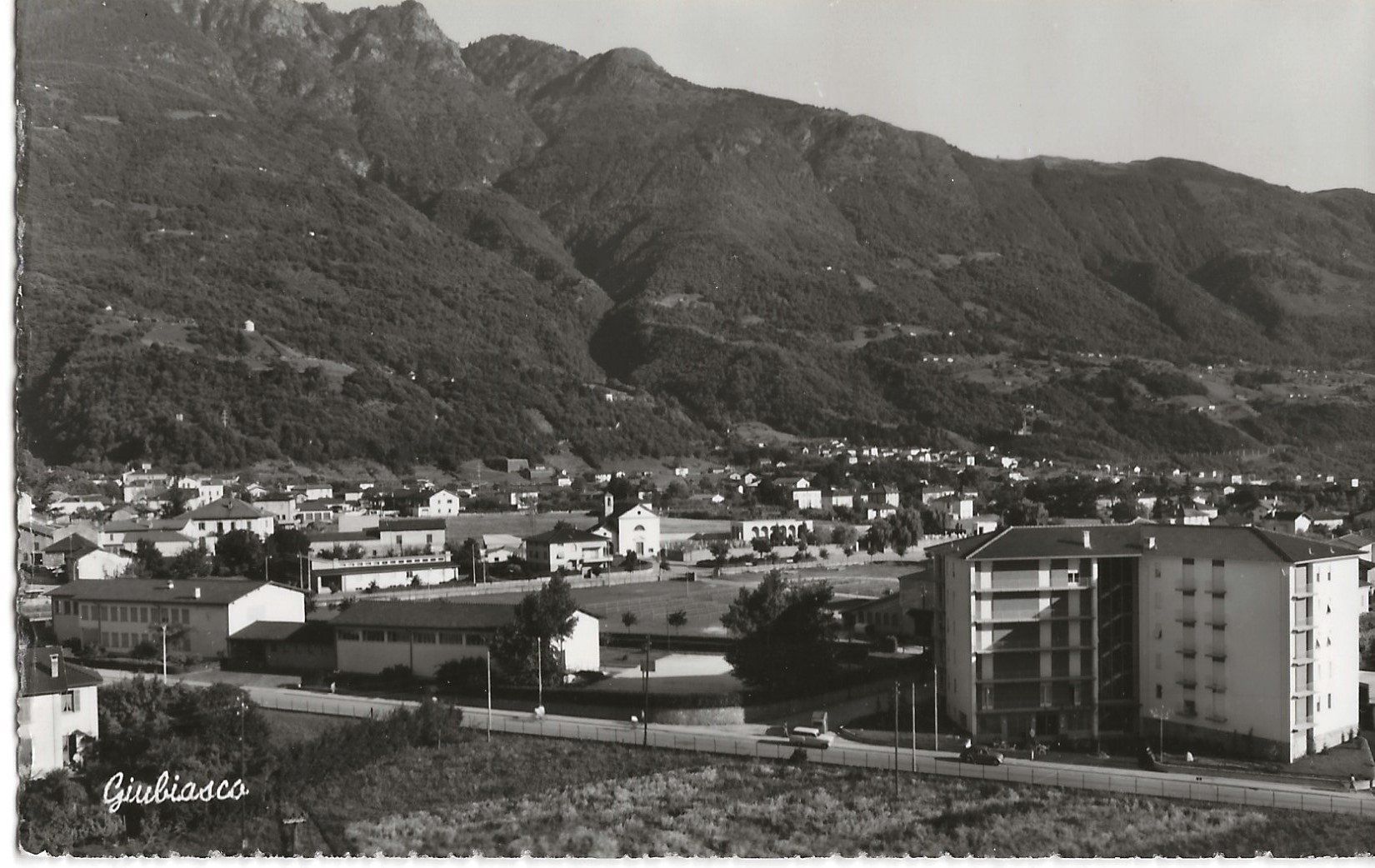 Cartoline postali: Giubiasco, 1971 – Usato da Frauenfeld venduto da Merk52