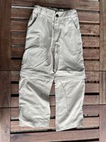 Trevolution Trekking Hosen, Gr. 122, Beige mit Zip f. Kurz 