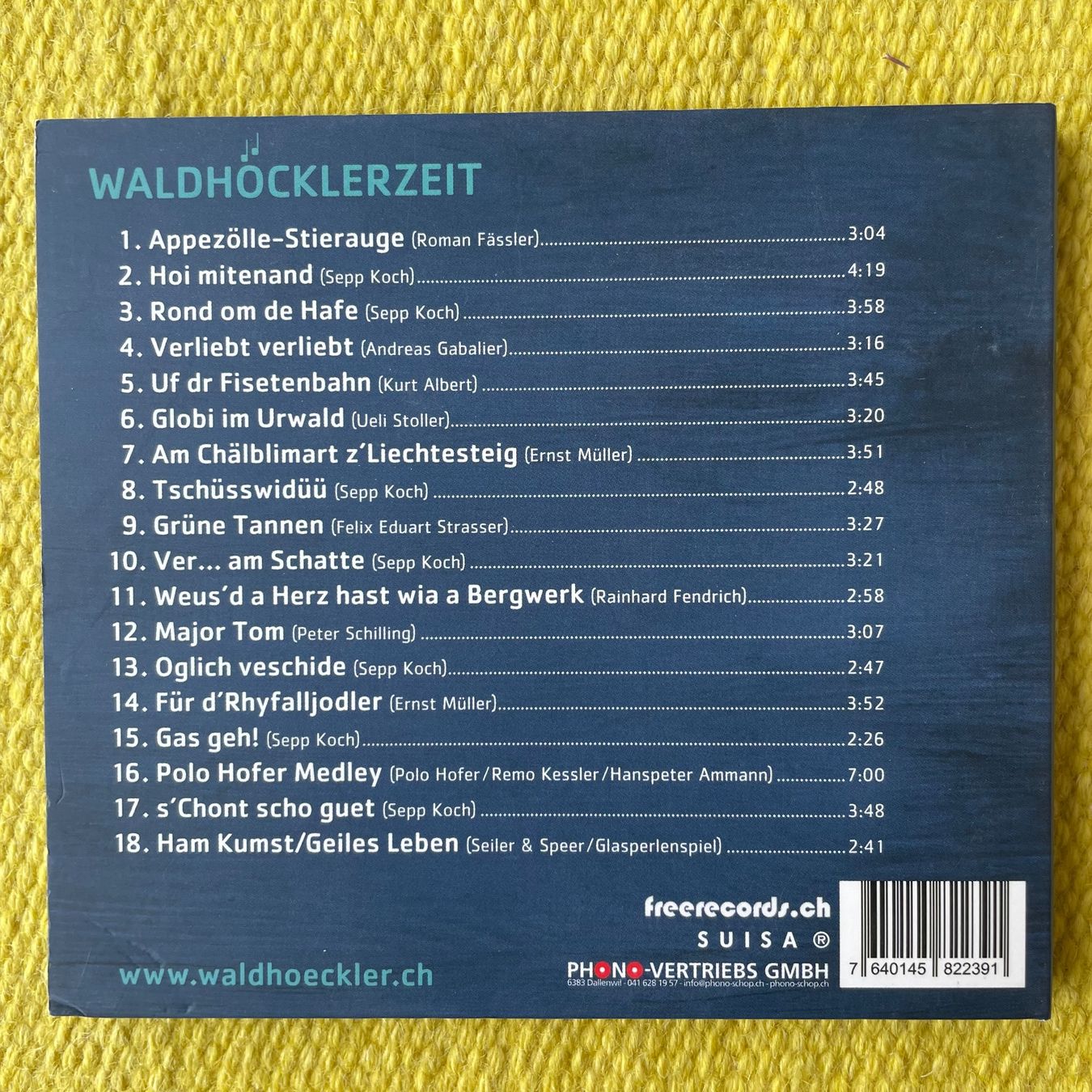 CD: WALDHÖCKLER-WALDHÖCKLER ZEIT (DIGIPACK) – Usato da Rorschacherberg venduto da CD-Roli 1