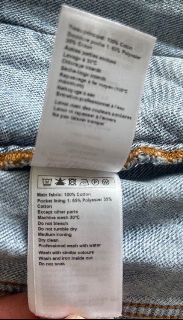 Ba&Sh Giacche: Ba&sh veste en jeans taille 2 – Usato da Lausanne venduto da Meganelausanne 4