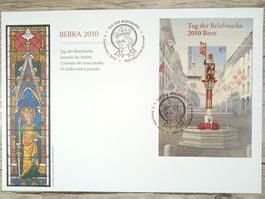 TR62 Enveloppe + Timbre Suisse 2010