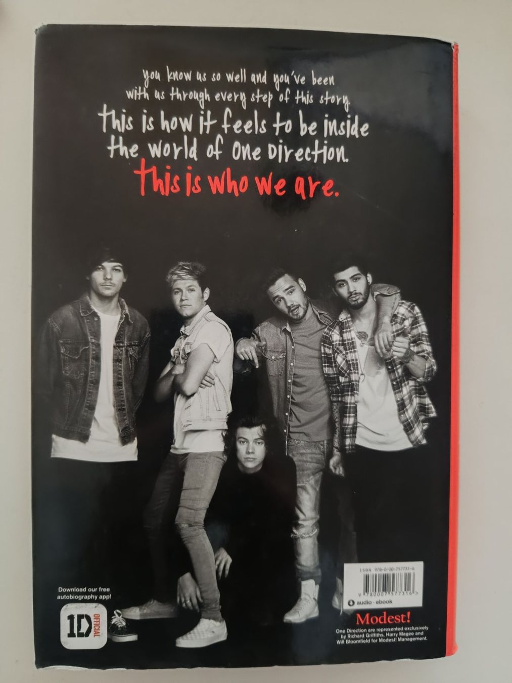 Bücher: Who we are, One Direction – Gebraucht aus Möriken AG von Brigitte111 1