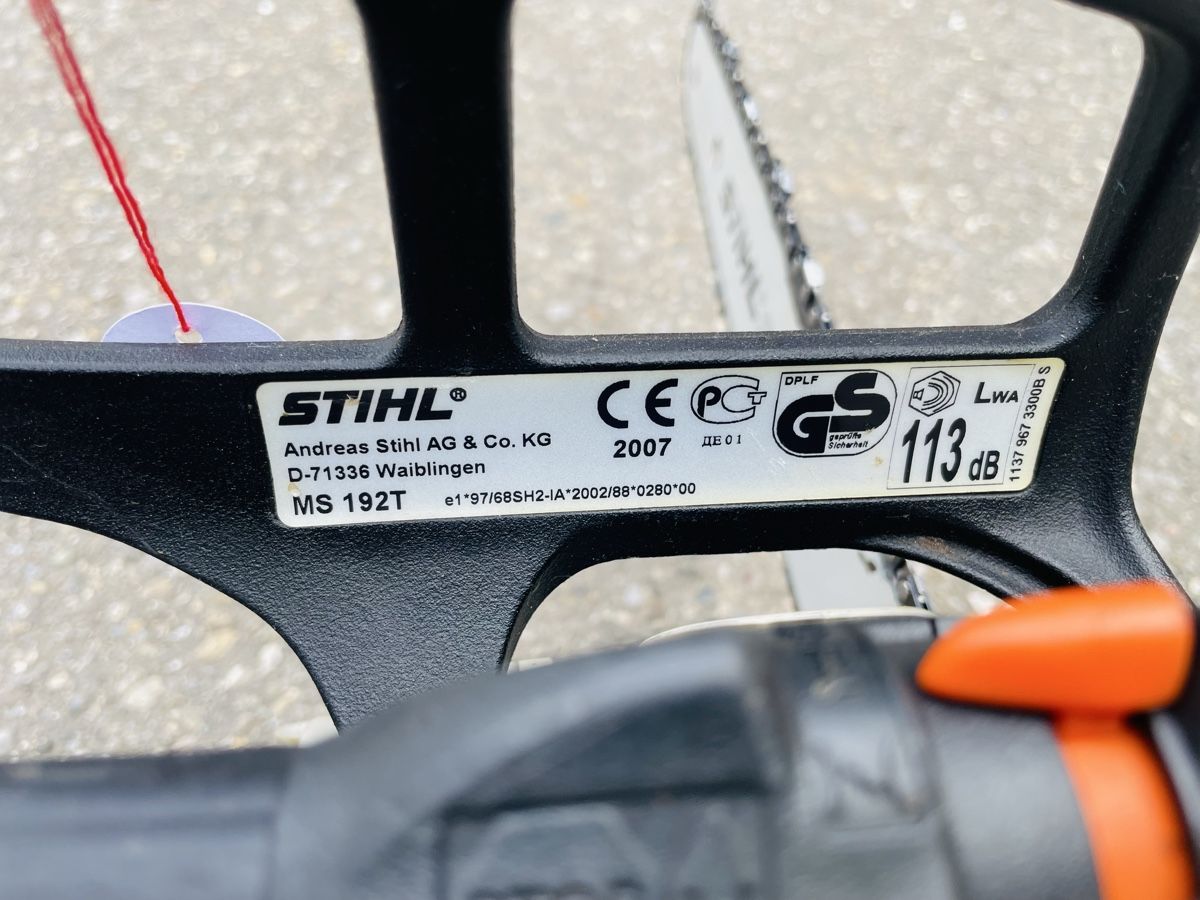 Stihl Sägen: Motorsäge Stihl MS 192 T Profi – Gebraucht aus Würenlos von Shop_Shop 7