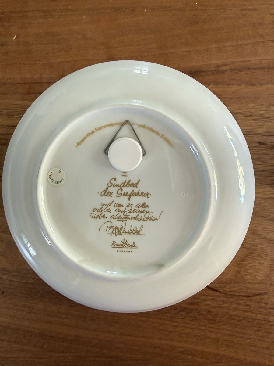 Rosenthal Piatti: Rosenthal Sammelwandteller – Usato da Bern venduto da bks2 1