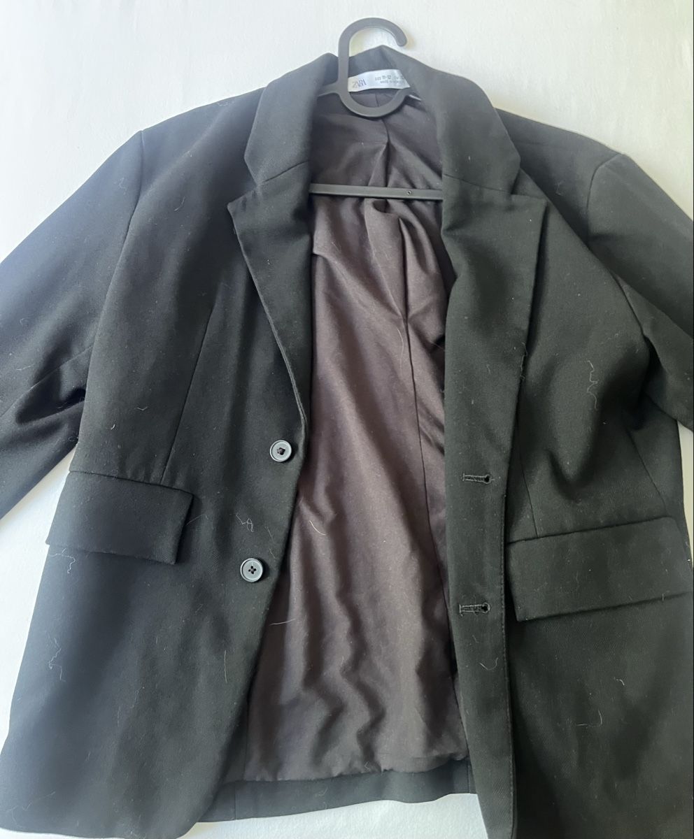 Zara Giacche & Cappotti: Schwarzer Blazer von Zara - Grösse 152 – Nuovo (secondo la descrizione) da Baden venduto da Sandra148