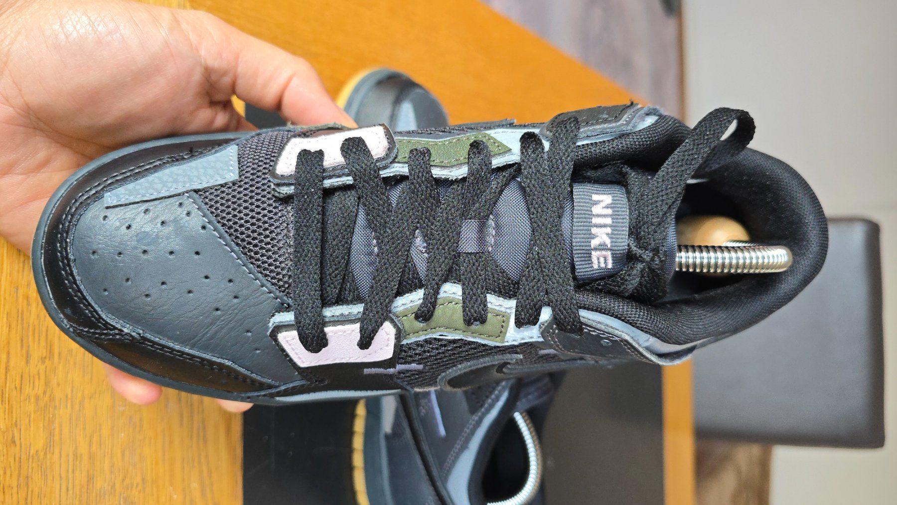 Nike Scarpe da uomo: Nike Dunk Low Scrap Black Gum EU 41 – Nuovo (secondo la descrizione) da Wallisellen venduto da theblacksheep 5
