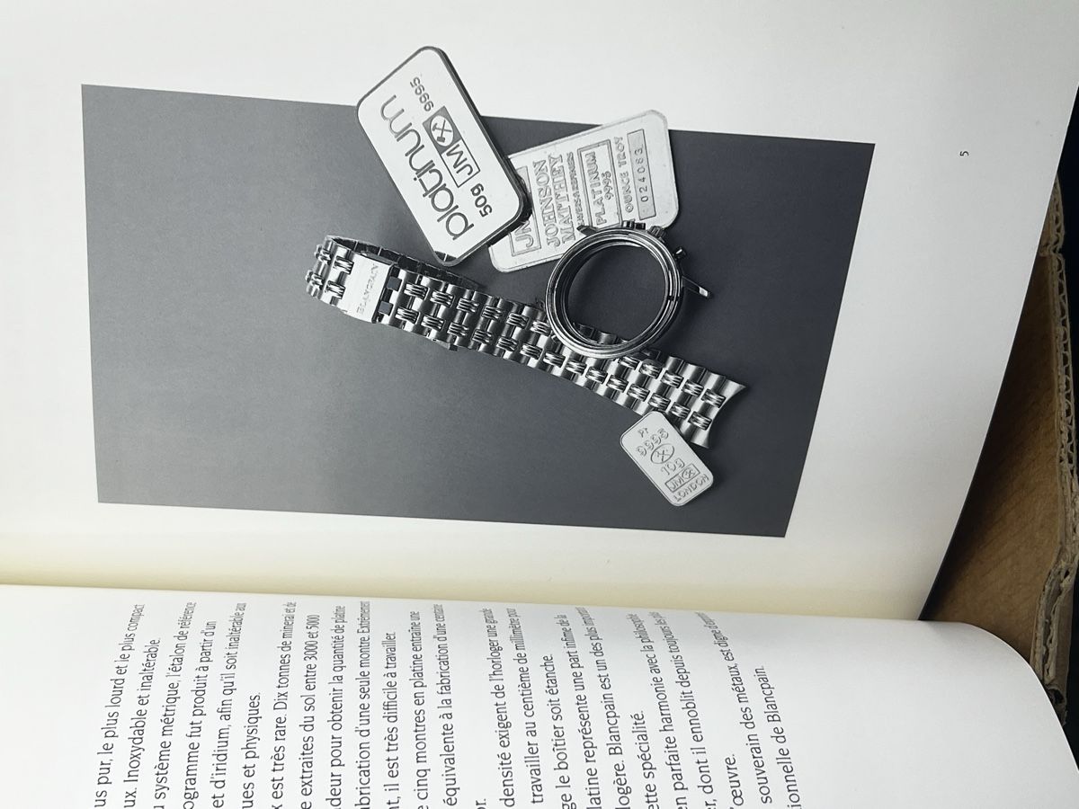 Libri: Blancpain Platin Uhren Katalog – Usato da Wettingen venduto da NickInc 2