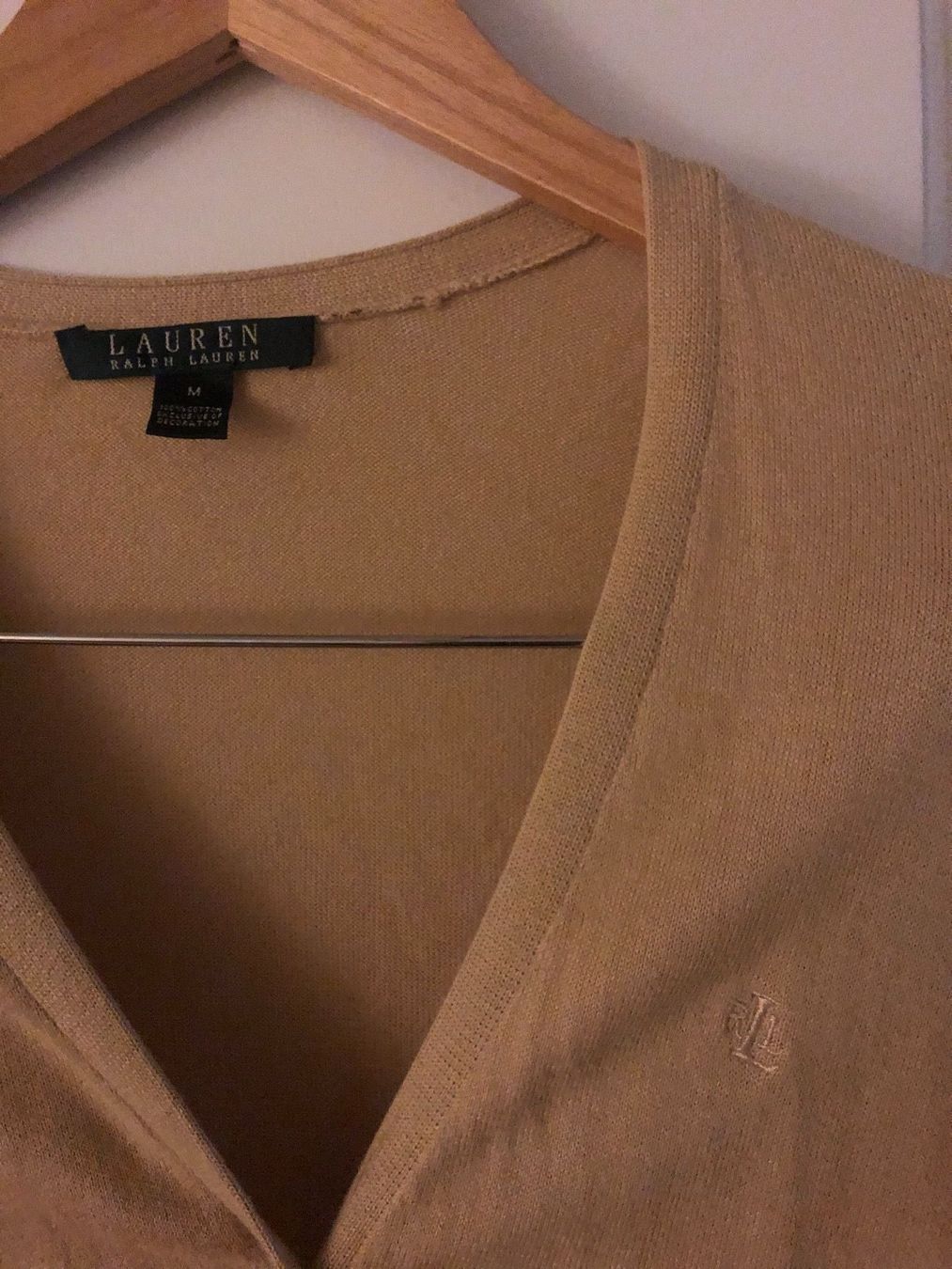 Ralph Lauren Maglioni & Felpe: Ralph Lauren Kardigan m beige – Usato da Pfaffhausen venduto da Klaras_second_hand 1