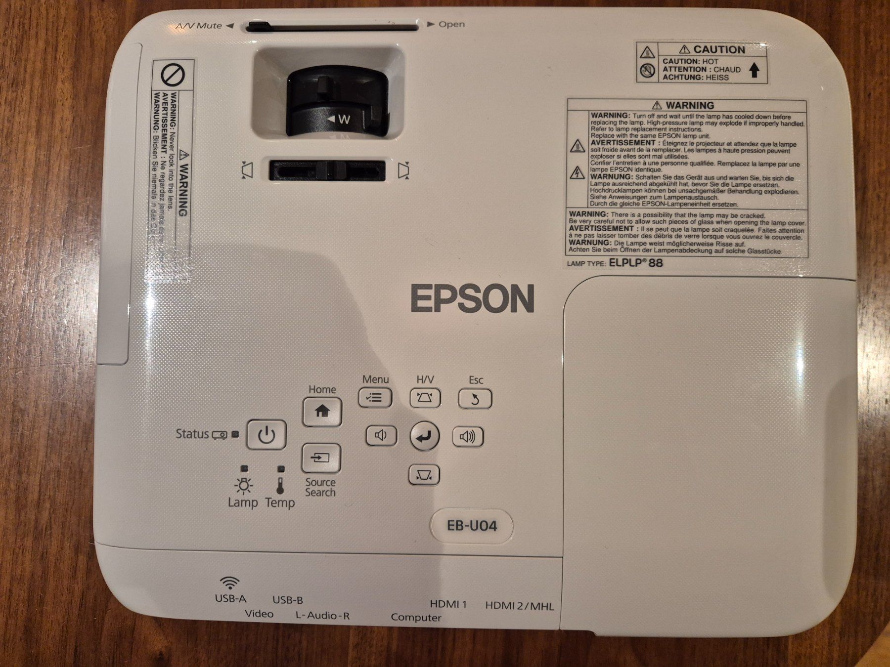 Epson Videoprojektoren: EPSON EB-U04 Beamer – Gebraucht aus Thun von tri-tra-trio