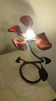 Lampe tissu modelable