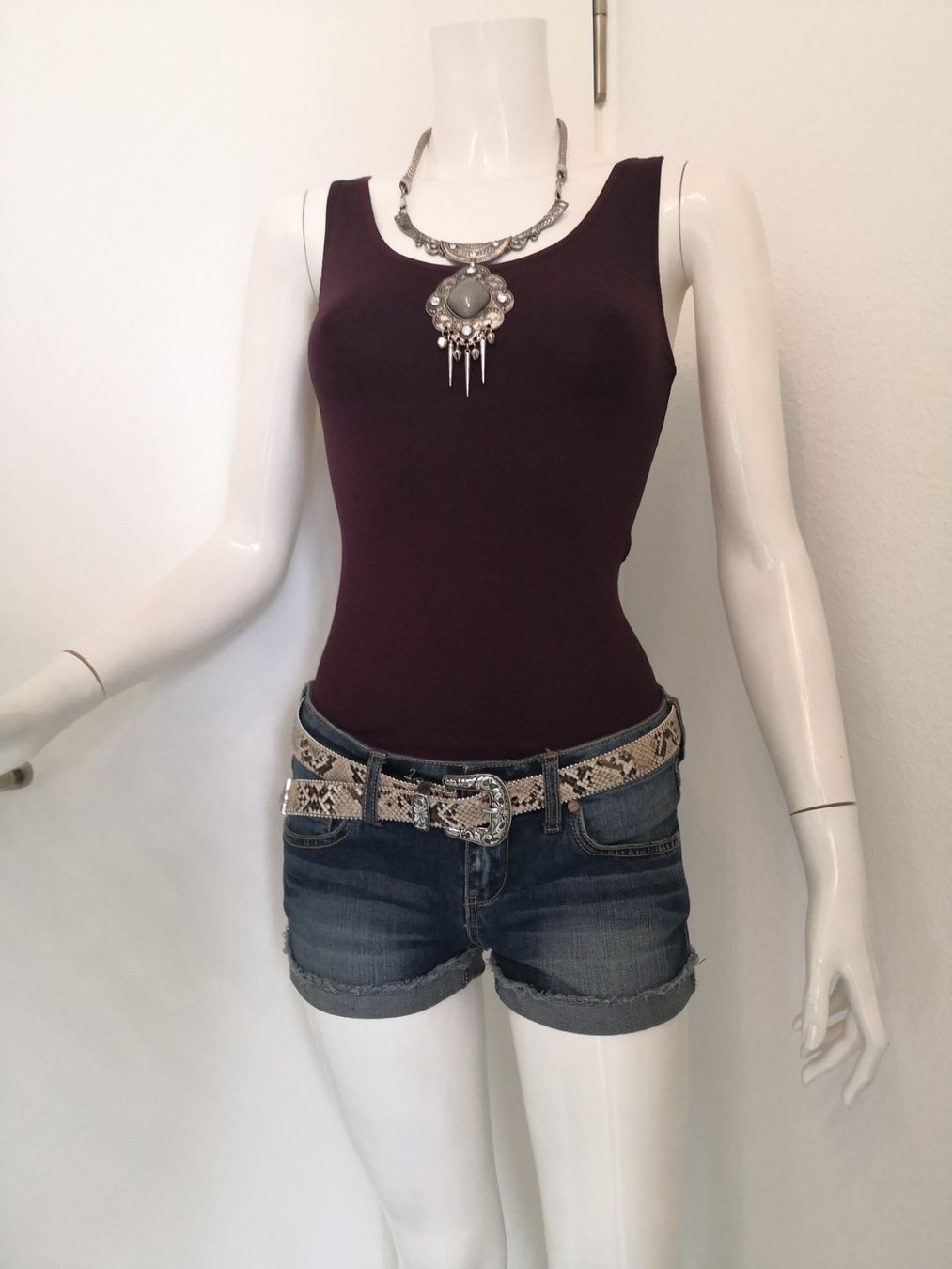 Mango Top: 🤩MANGO TOP BORDEAUX STRETCH – Nuovo (secondo la descrizione) da Olten venduto da Naja-Twins-Twins 8
