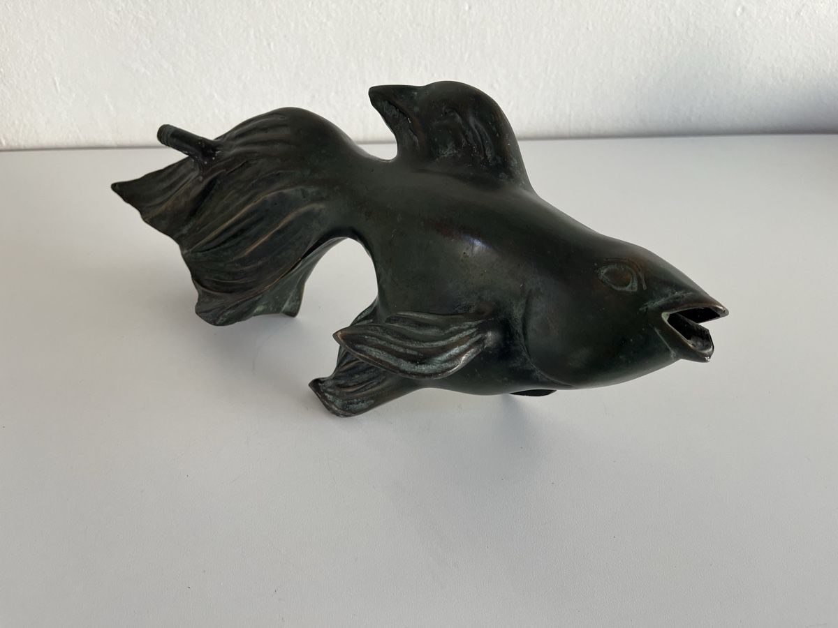Sculture & Statue: Fisch aus Bronze – Usato da Wetzikon ZH venduto da seli03 1