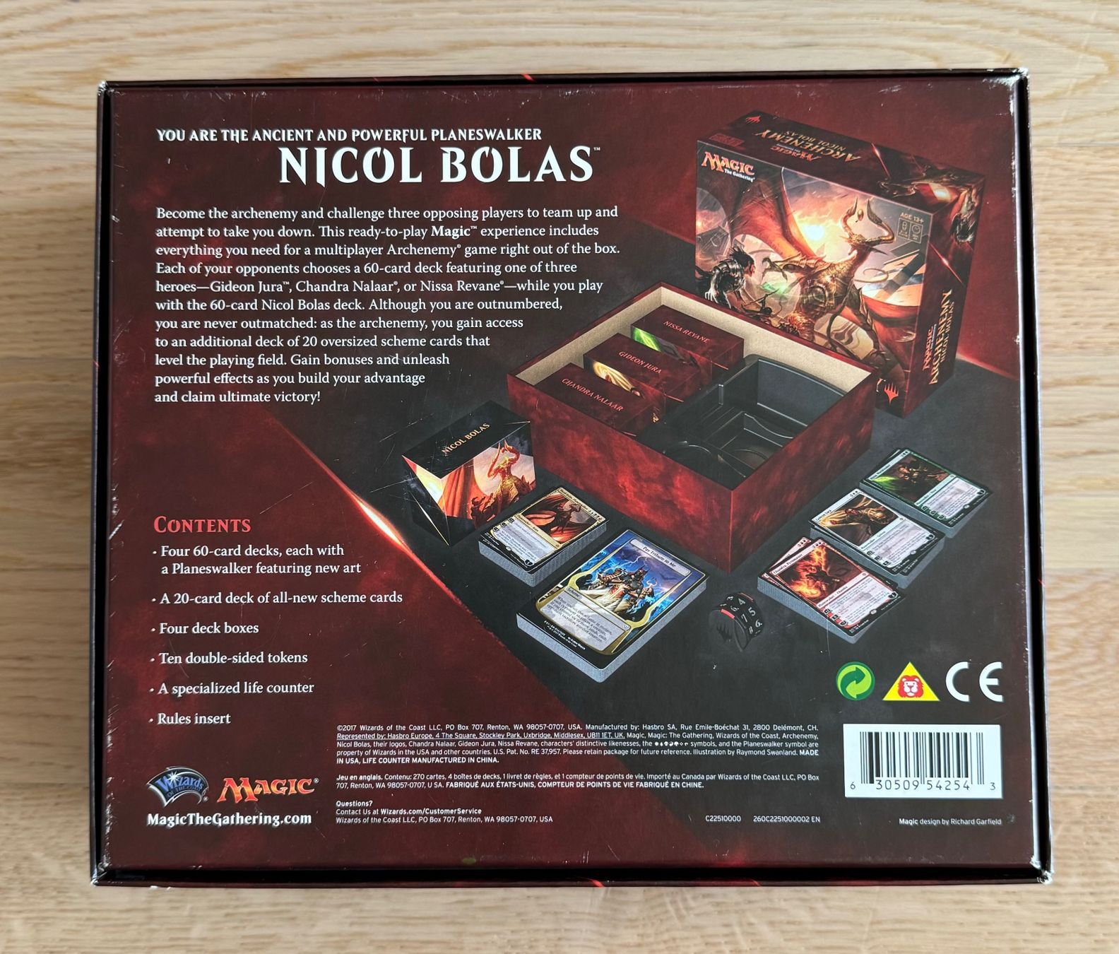 Spiele: Magic The Gathering - Archenemy : Nicol Bolas Brettspiel – Gebraucht aus Birsfelden von Dealgoenner24 3