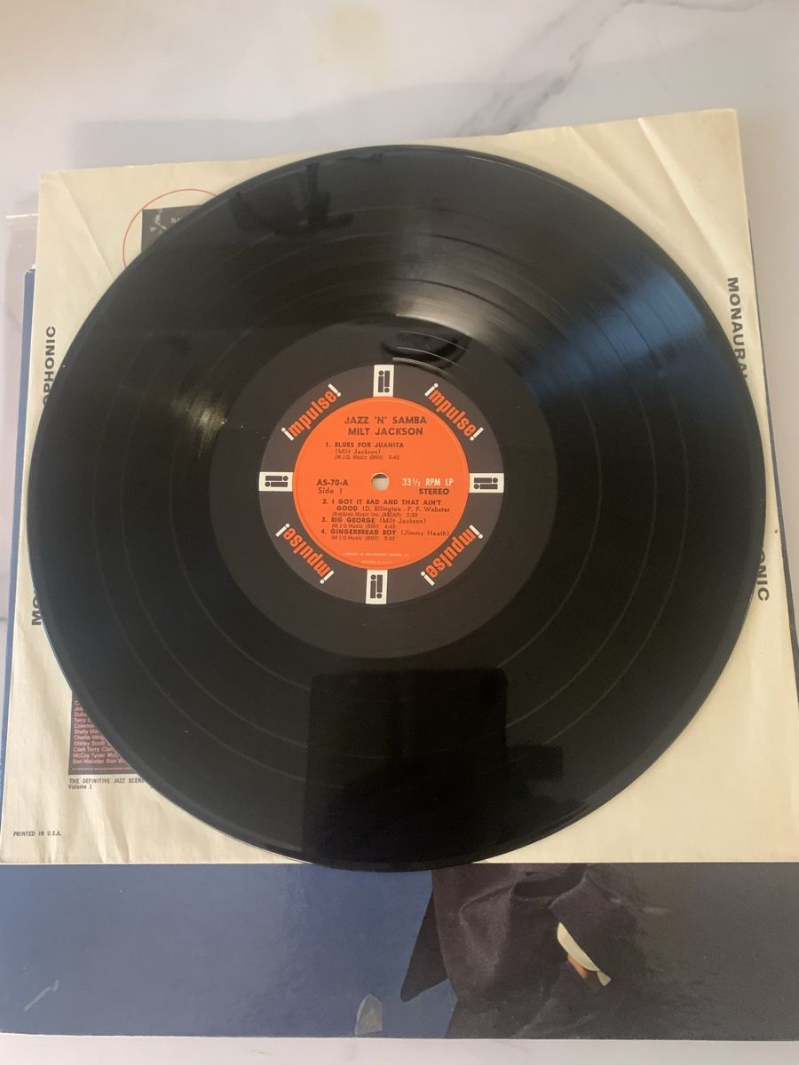 Schallplatten: Milt Jackson( Jimmy Heath)/Jazz’n’Samba – Gebraucht aus lausanne von Ccheche 1