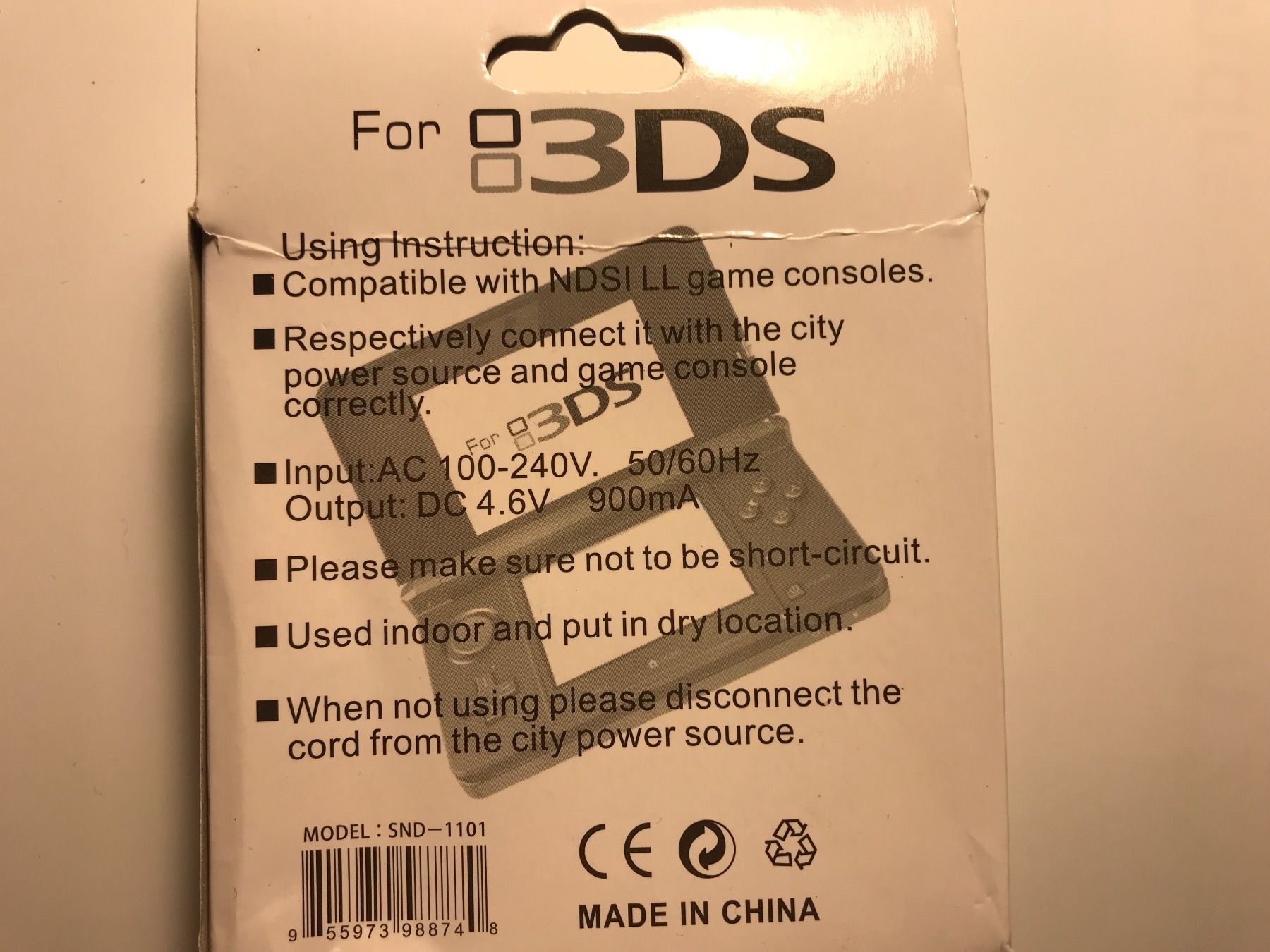 Nintendo Unità & Adattatore: Adaptateur pour 3ds Nintendo – Nuovo (secondo la descrizione) da le locle venduto da caryl 1