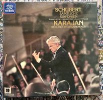 Schubert Sämtliche Sinfonien 5 LP • Karajan Berliner Philh.