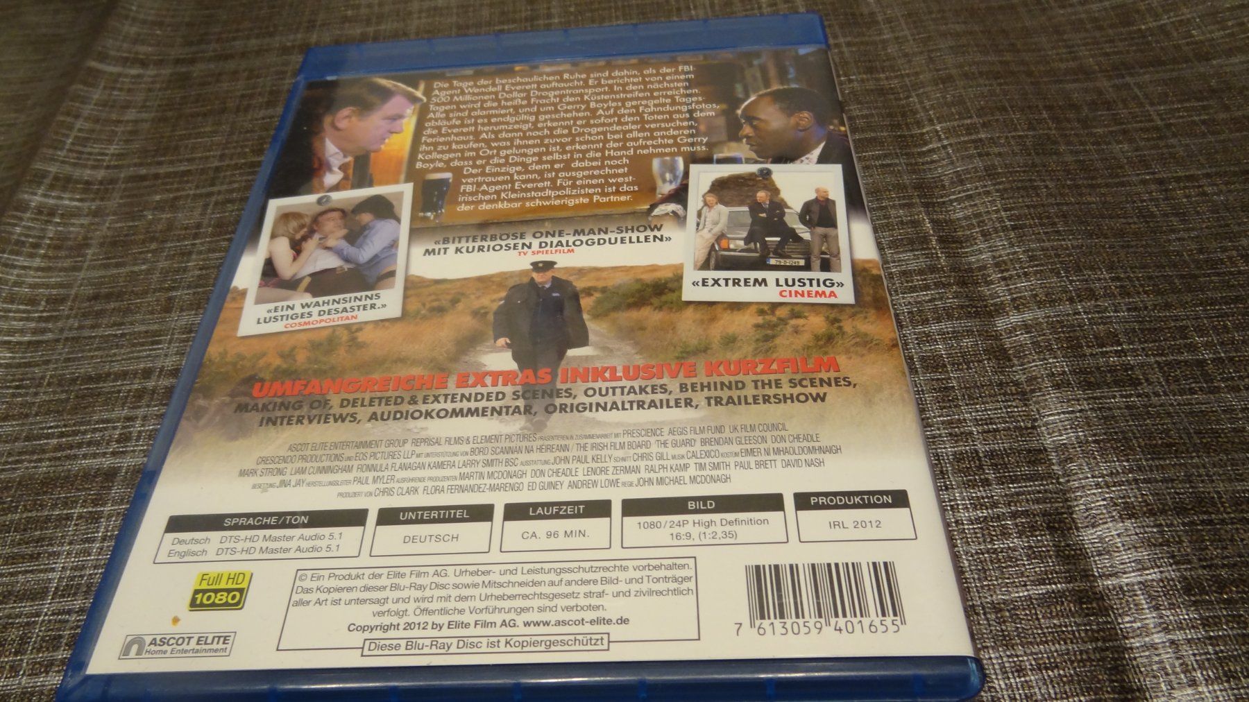 Tutti i DVDs: The Guard - Ein Ire sieht schwarz BLU-RAY – Usato da Olten venduto da Disc-Verkauf 2