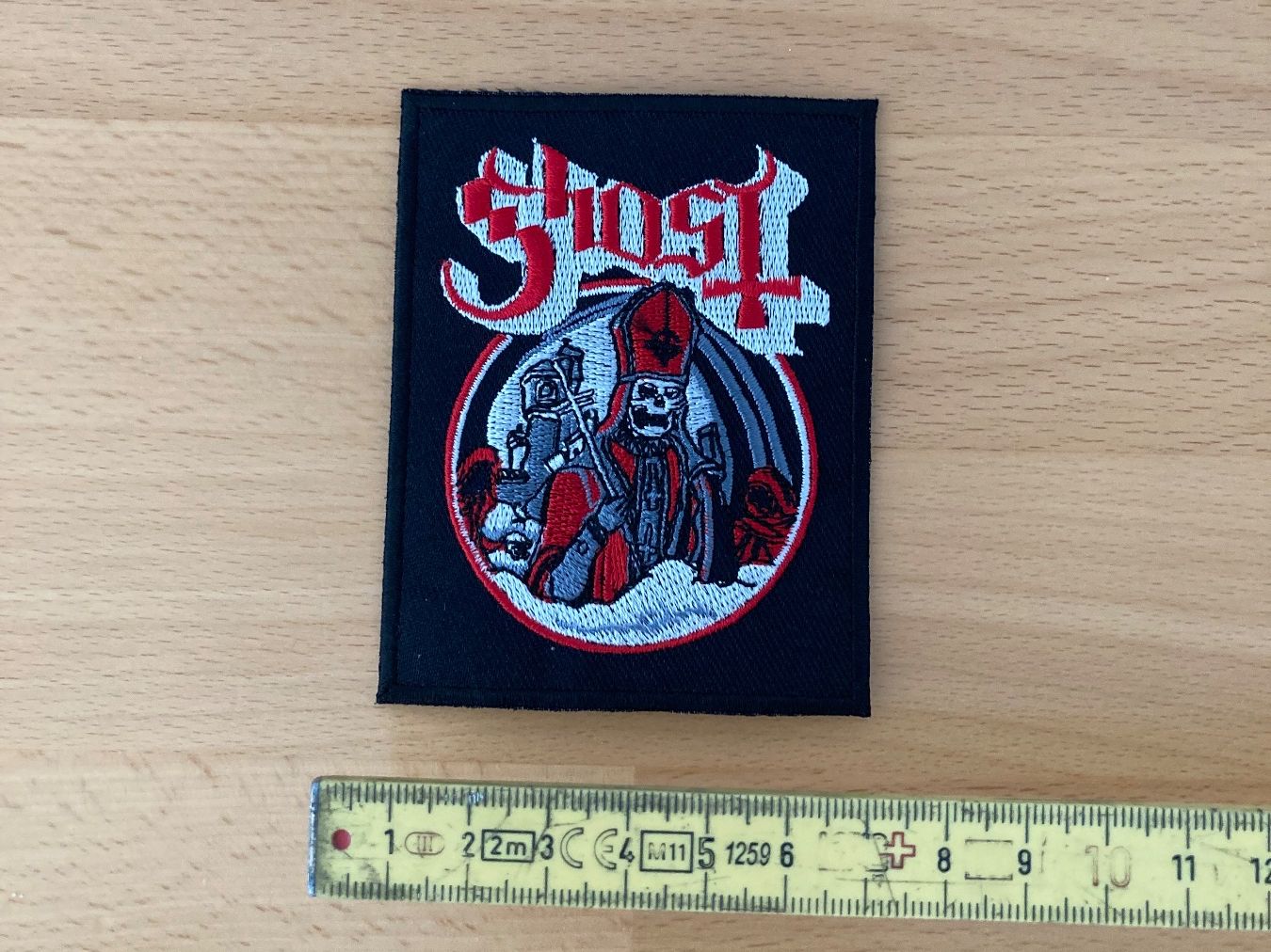 Toppe: Ghost - Patch Sticker Aufnäher Rock Punk Metal 11 – Nuovo (secondo la descrizione) da Horn venduto da abutre72