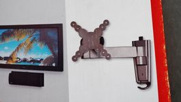 Wandhalter fürs Fernsehen