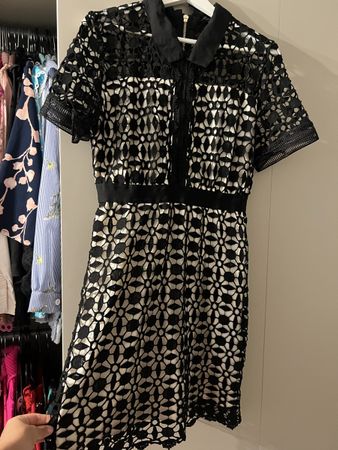 Kleid ROMEO + JULIET couture schwarz Grösse L