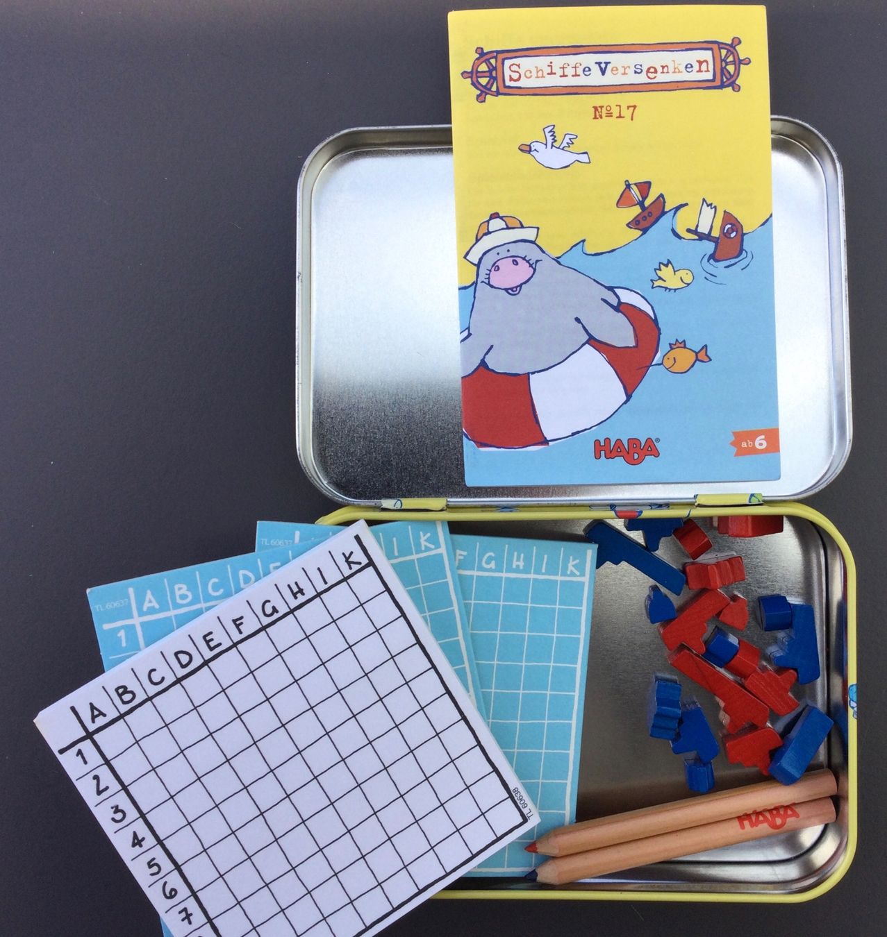 Haba Giochi: Spiel HABA Schiffe versenken – Nuovo e nell'imballaggio originale da Rabius venduto da bri_ca76 1