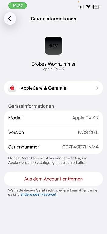 Apple Lettore multimediale & Streamer: Apple TV 4K – Usato da Zürich venduto da 0000_jungo 2