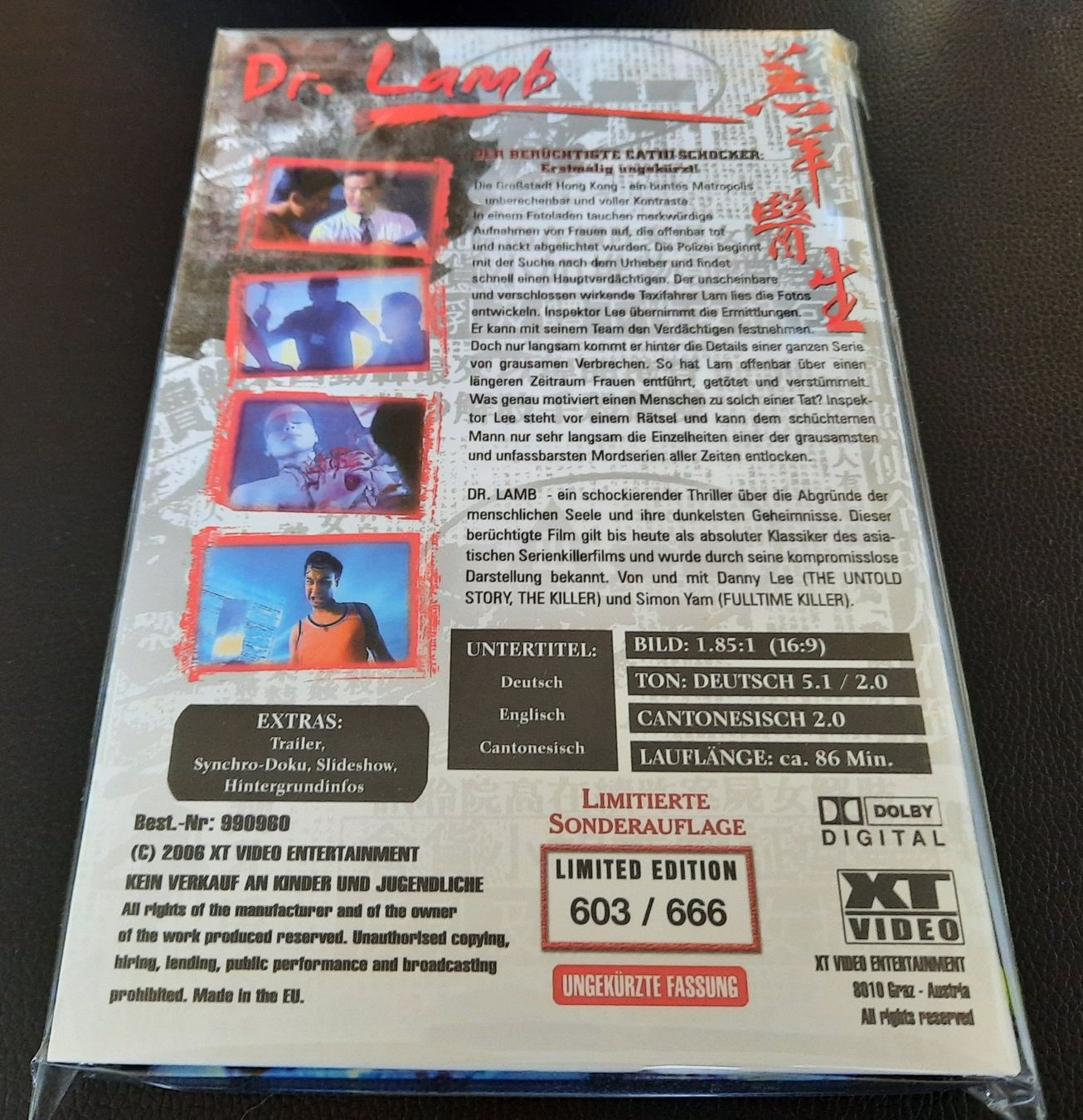 Alle DVDs: Dr. Lamb uncut grosse Hartbox – Gebraucht aus Dietwil von Vrilodin 1
