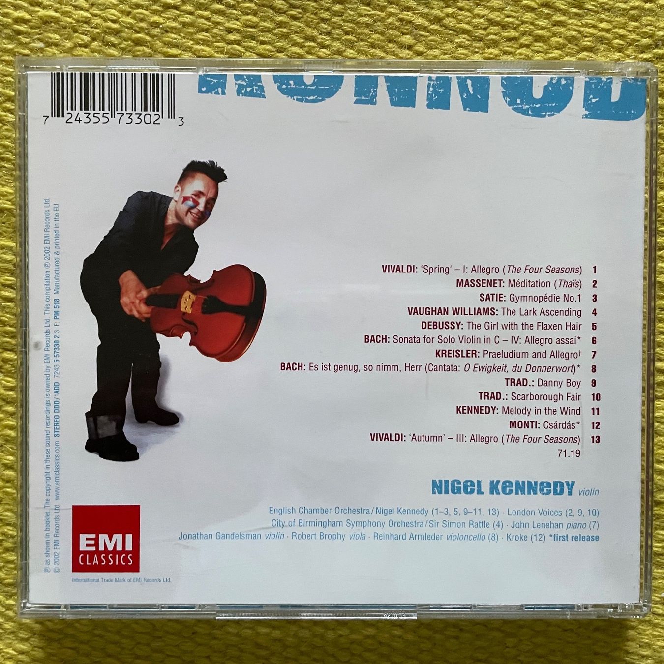 CD: NIGEL KENNEDY-GREATEST HITS – Usato da Rorschacherberg venduto da CD-Roli 1