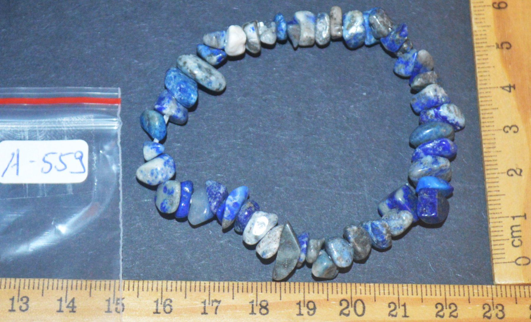 Bracciali & Braccialetti: Armband A-559 – Lapislazuli – elastisch – Nuovo e nell'imballaggio originale da Goldiwil (Thun) venduto da han_v5b7 5