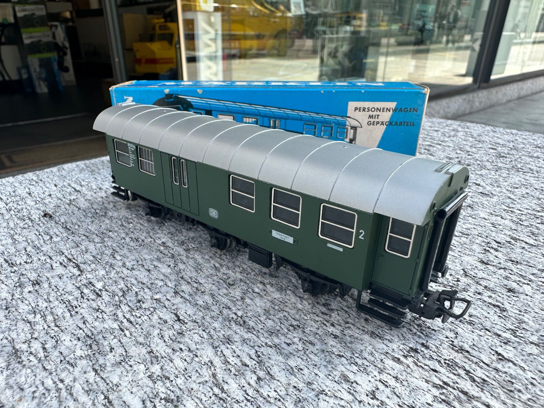 Märklin Modelleisenbahnen: Märklin 4080 H0 Personenwagen 2.Kl DB – Gebraucht aus Chiasso von Carrara-Modellismo 1
