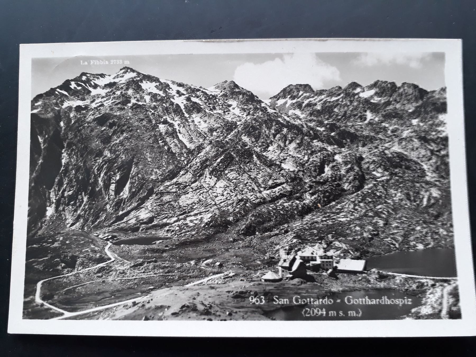 Cartoline postali: AK Gotthardhospiz – Usato da Herzogenbuchsee venduto da Herkules9