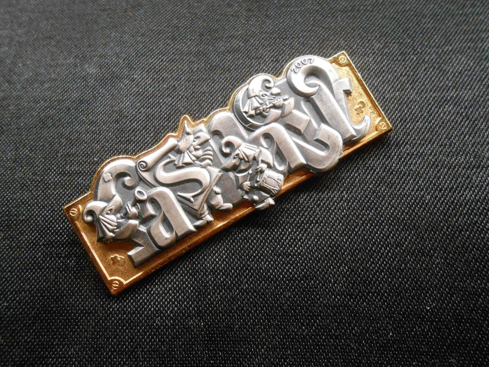 Medaglie: Basler Fasnacht "Blaggedde" 2007 - Gold – Usato da Hallwil venduto da pkaiser44