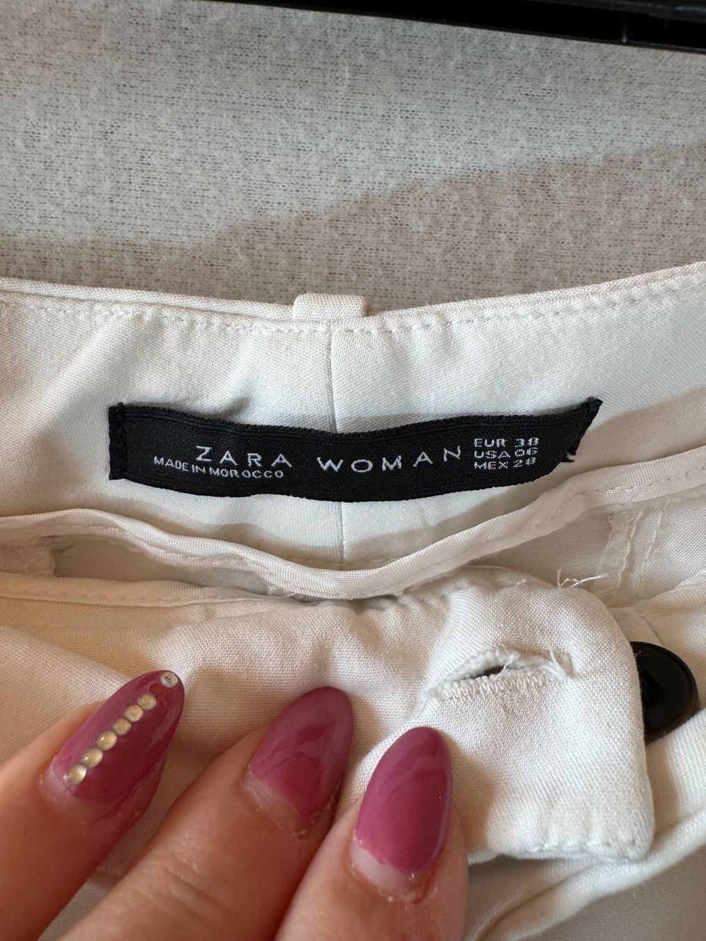 Zara Hosen: weisse Hose von Zara Gr. 38 – Gebraucht aus Grosswangen von second_hand_dress 5