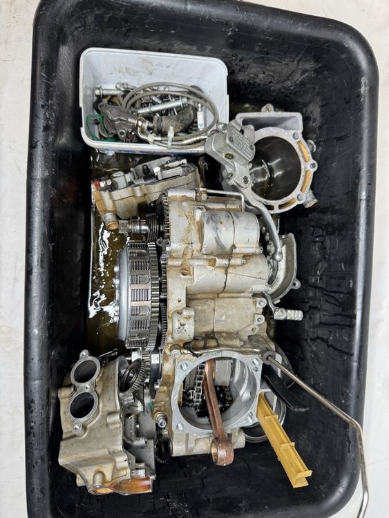 KTM RFS 450 Motor – mit Motorschaden, teilzerlegt #38 (Defekt) in ...