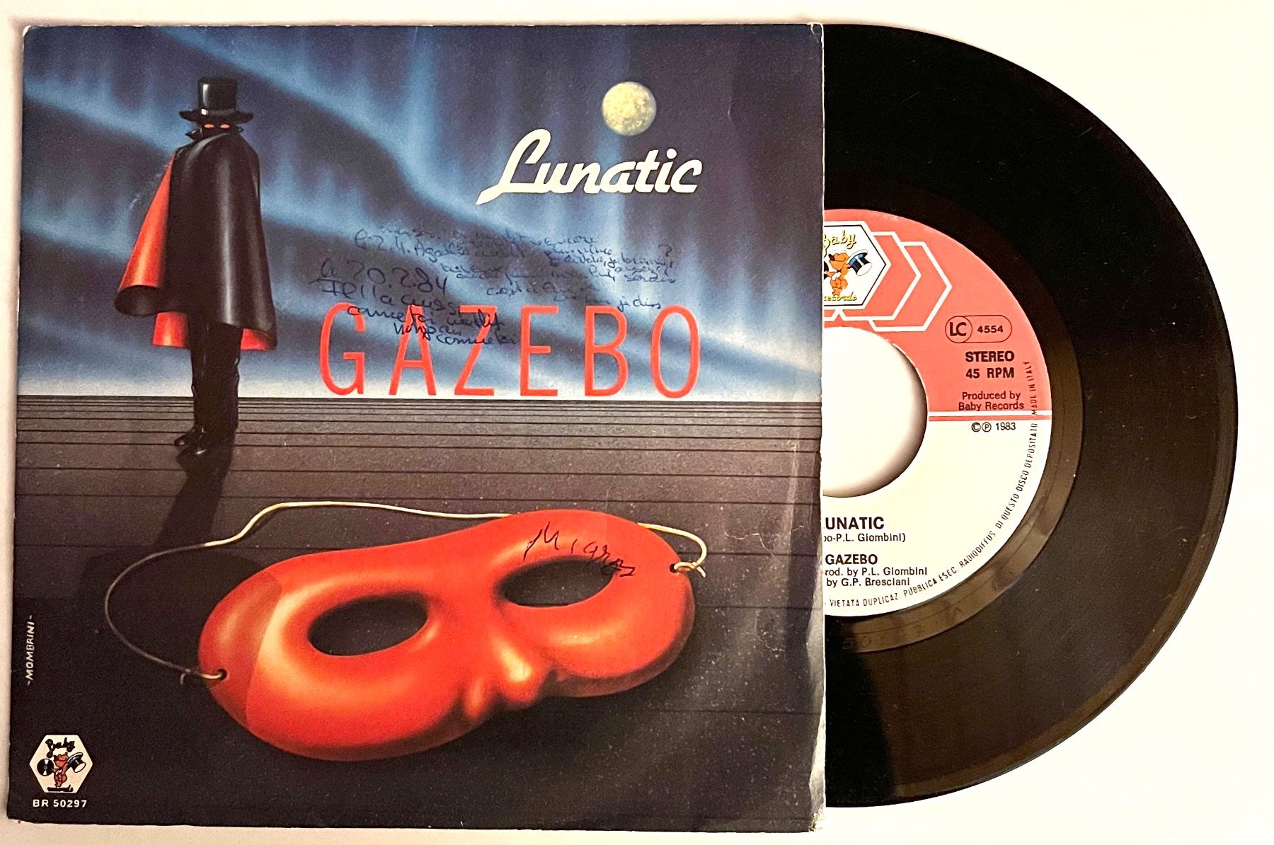 Dischi in vinile: 45t. Gazebo/Lunatic – Usato da Renan BE venduto da johncactus 2