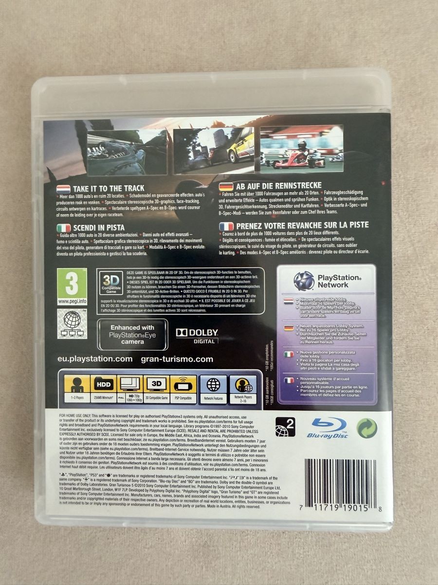 Giochi: PS3 - Grand Turismo 5 – Usato da Dübendorf venduto da R.O.G 1