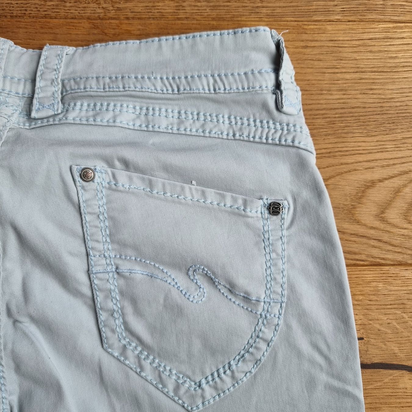 Pantaloni: Hellblaue, hose, damen, gr m, wie neu, blue monkey – Nuovo (secondo la descrizione) da Gammen venduto da home_brocki 2