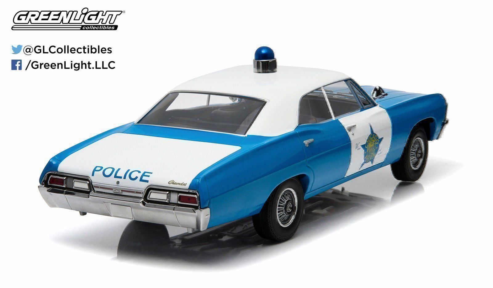 Chevrolet Modellini d'auto: CHEVROLET BISCAYNE 1967 CHICAGO 1:18 – Nuovo e nell'imballaggio originale da Suhr venduto da Moebelsiralfred 1