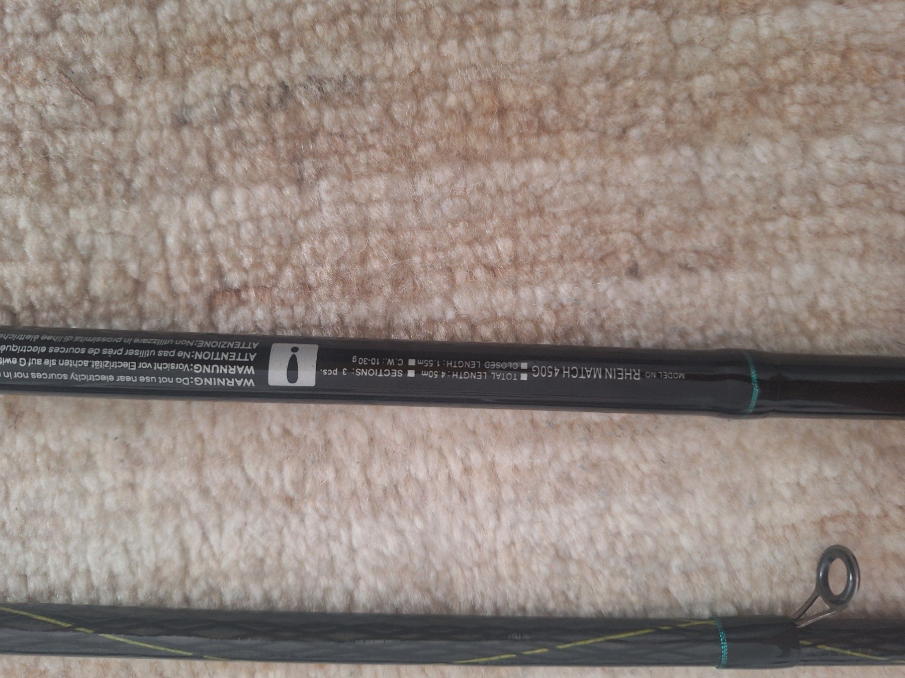 Daiwa Canne da pesca: Daiwa Rhein Match 450 – Usato da Volketswil venduto da sandyandi 2
