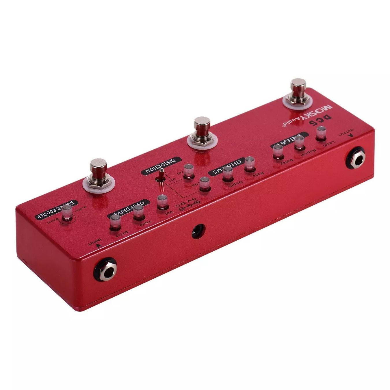 Musikinstrumente: MOSKY DC5 Gitarren-Multi-Effekt-Pedal – Neu und originalverpackt aus Malans GR von BUYBEST-Schweiz